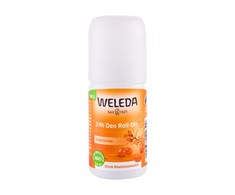 Weleda Sea Buckthorn 24h Roll-On Dezodorantas moterims, 50 ml