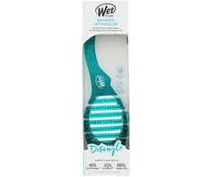 Wet Brush Wet Shower Detangler Teal Glitter dušo šepetys
