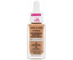 Wet n Wild Bare Focus Niacinamido odos atspalvio makiažas