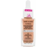 Wet n Wild Bare Focus Niacinamido odos atspalvio makiažas