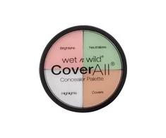 "Wet N Wild Coverall Correcting Palette" veido kontūravimo paletė