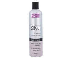 Xpel Shimmer Of Sidabrinis Conditioner geltonus tonus neutralizuojantis kondicionierius žiliems ir šviesintiems plaukams, 400 ml
