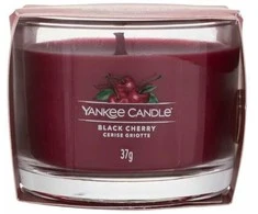 Yankee Candle Juodas Cherry Scented Candle kvapni žvakė, 623 ml