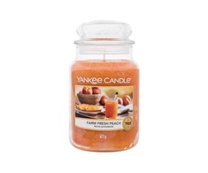 Yankee Candle Farm Fresh Peach kvepianti žvakė, 623 g