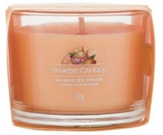 Yankee Candle mini žvakė – Mango Ice Kreminis