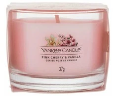 Yankee Candle Rožinė vyšnių ir vanilės kvapo žvakė