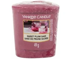 Yankee Candle Sweet Plum Sake Scented Candle kvapioji žvakė, 49 g