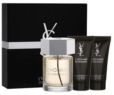 Yves Saint Laurent L´Homme rinkinys vyrams (EDT, 100 ml + balzamas po skutimosi, 50 ml + dušo želė, 50 ml)