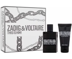 Zadig &amp; Voltaire This is Him! rinkinys vyrams (EDT, 50 ml + dušo želė, 50 ml)