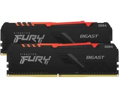RAM Kingstonas | Fury Beast | 32 GB | DDR4 | 3600 MHz | PC/serveris | Registracijos Nr. | ECC Nr