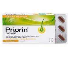 Priorin maisto papildai kapsulės nuo plaukų slinkimo, 60 vnt