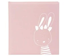 Albumas GOLDBUCH 15436 Polly pink 30x31 cm| 60 psl | balti lapai| kampučiai/lipdukai [V]