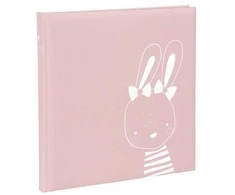 Albumas GOLDBUCH 15436 Polly pink 30x31 cm| 60 psl | balti lapai| kampučiai/lipdukai [V]