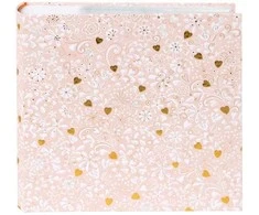 Albumas GOLDBUCH 17334 Finamente rose 23x23cm, 10x15cm /200 foto kišeninis | knyginio rišimo