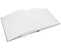 Albumas GOLDBUCH 24487 Royal Lilly baltas 25x25/60psl | kampučiai/lipdukai | knyginio rišimo | balti lapai