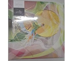 Albumas GOLDBUCH 24742 The Parrot 25x25/60psl | balti lapai | kampučiai/lipdukai | knyginio rišimo