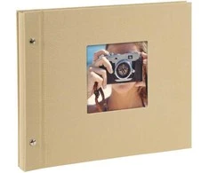 Albumas GOLDBUCH 26646 Bella Vista beige 30x25, 40psl balti lapai | kampučiai/lipdukai