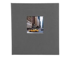 Albumas GOLDBUCH 27725 Bella Vista pilkas 30x31/60psl, balti lapai | kampučiai/lipdukai | knyginio rišimo