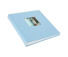 Albumas GOLDBUCH 27729 Bella Vista sky-mėlynas 30x31/60psl, balti lapai | kampučiai/lipdukai | knyginio rišimo