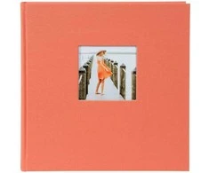 Albumas GOLDBUCH 27480 Bella Vista salmon 30x31/ 60psl, balti lapai | kampučiai/lipdukai | knyginio rišimo