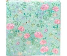 Albumas GOLDBUCH 27812 Nature's Melody mint 30x31 cm| 60 psl | balti lapai| kampučiai/lipdukai