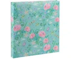 Albumas GOLDBUCH 27812 Nature's Melody mint 30x31 cm| 60 psl | balti lapai| kampučiai/lipdukai