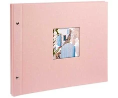 Albumas GOLDBUCH 28822 Bella Vista rose, 39x31, 40psl, balti lapai | kampučiai/lipdukai |pažeista pakuotė