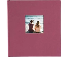 Albumas GOLDBUCH 31508 Bella Vista fuchsia 30x31/100psl, balti lapai | kampučiai/lipdukai | knyginio rišimo
