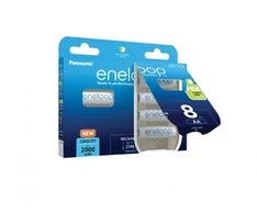 Įkraunamos baterijos Panasonic ENELOOP BK-3MCDE/8HH, 2000 mAh, 2100 (8xAA)
