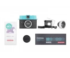 Lomographische Ag Lomography fotoaparatas Diana Baby&amp;12 mm objektyvas [D]