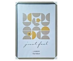 Nuotraukų rėmelis Gedeon Rėmelis GED 70x100 med YB70 plexi| pilkas |30mm