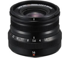 Fujifilm Objektyvas Fujinon XF16mm F2.8 R WR juodas