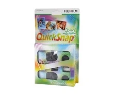 Fujifilm QuickSnap, vienkartinis fotoaparatas, su blykste. 400/135/27 (X2 vnt.)