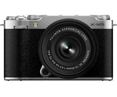 Fujifilm X-M5 + 15-45mm sidabrinis