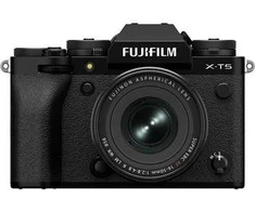 Sisteminis fotoaparatas FUJIFILM X-T5/XF16-50mmF2.8-4.8 R LM WR, Juodas
