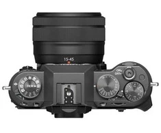 Sisteminis fotoaparatas FUJIFILM X-T50/XC15-45mmF3.5-5.6 OIS PZ Charcoal Sidabrinis (Tamsiai Sidabrinis)