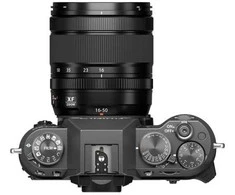 Sisteminis fotoaparatas FUJIFILM X-T50/XF16-50mmF2.8-4.8 R LM WR Charcoal Sidabrinis (Tamsiai Sidabrinis)