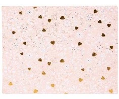 Svečių-užrašų knyga GOLDBUCH 77034 Finamente rosé 100psl 25x20| balti lapai [V]