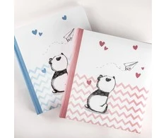 Walther Design Gmbhco Albumas WALTHER Little Panda 28x30,5/50psl, balti lapai | kampučiai/lipdukai | knyginio rišimo