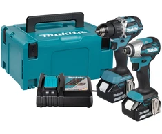 Makita Akumuliatorinių įrankių komplektas DLX2576TJ 18V