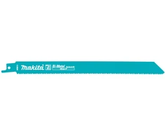 Makita Bi-Metal tiesinio pjūklo pjūkleliai metalui, 225 mm (10+12+14 TPI), 5 vnt. E-26294 Ašmenys skirti šioms medžiagoms: plienas, nerūdijantis plienas