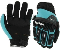 Makita D30 SMŪGIAMS ATSPARIOS PIRŠTINĖS, XL P-84589 Delnų sritis apsaugota su D30 medžiaga