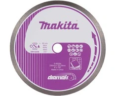 Makita Deimantinis pjovimo diskas, ø230 mm, skirtas keraminėms plytelėms pjauti D-80254