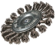 Makita Disko formos 100mm, su 1/4'' šešiakampiu antgaliu, Nerūdijantis plienas (Sukta viela) D-76722
