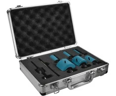 Makita Ezychange gręžimo karūnų rinkinys elektrikams 20,25,32,40,51,65mm / adapteris B-11988
