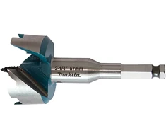 Makita Grąžtas medienai su 2 pjaunančiomis briaunomis, 57mm, su 7/16" šešiakampiu koteliu E-27610