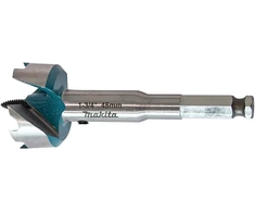 Makita Grąžtas medienai su 2 pjaunančiomis briaunomis, 45mm, su 7/16" šešiakampiu koteliu E-27589