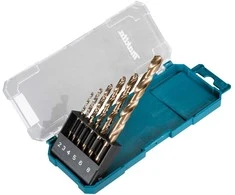 Grąžtas Makita HSS-CO metalo grąžtų rinkinys, 6 cnt (2,3,4,5,6,8mm) D-75758