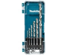 Grąžtas Makita HSS-G metalo grąžtų rinkinys, 6 cnt (2,3,4,5,6,8mm) D-75742