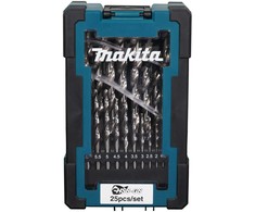 Grąžtas Makita HSS-GS metalo grąžtų rinkinys, 25cnt (1-13mm) D-78368